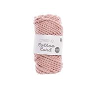 Pelote de corde en coton 25 m - Rose poudré