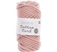 Pelote de corde en coton 25 m - Rose poudré Rose G