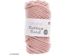 Pelote de corde en coton 25 m - Rose poudré Rose G
