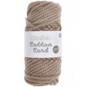 Rico Design Pelote de corde en coton 25 m – Taupe Marron G