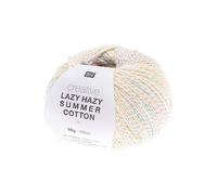 Pelote de coton à tricoter Creative LAZY HAZY SUMMER COTTON - Rico Design(...) - 01 Multicolore 01 Multicolore G