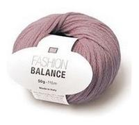 Pelote de coton à tricoter FASHION BALANCE DK - RICO Design 02 Lilas/pink - 02 Lilas/pink 02 Lilas/pink