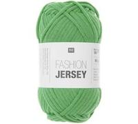 Rico Design Pelote de Coton à Tricoter Fashion Jersey Color : 27 Vert Herbe
