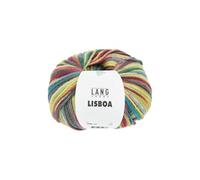 Pelote de Coton à tricoter LISBOA - 100gr - - 100% coton, légèreté et éclat inspirés du Portugal(...) - 07 Multicolore