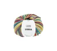Lang Yarns Lisboa 1156.0007 - Rouge/vert foncé/bleu/jaune