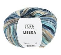 Pelote de Coton à tricoter LISBOA - 100gr - Lang Yarns - 100% coton, légèreté et éclat inspirés du Portugal(...) - 04 Multicolore 04 Multicolore