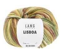 Pelote de Coton à tricoter LISBOA - 100gr - Lang Yarns - 100% coton, légèreté et éclat inspirés du Portugal(...) - 05 Multicolore 05 Multicolore