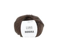 Pelote de coton à tricoter Norma - Lang Yarns(...) - 0168 Marron