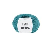 Pelote de coton à tricoter Norma - Lang Yarns(...) - 0288 Bleu 0288 Bleu