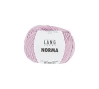 Pelote de coton à tricoter Norma - Lang Yarns(...) - 9 Rose