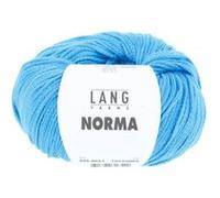 Pelote de coton à tricoter Norma - Lang Yarns(...) - 0021 Bleu