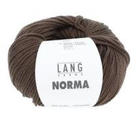 Pelote de coton à tricoter Norma - Lang Yarns(...) - 0168 Marron 0168 Marron G