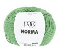 Pelote de coton à tricoter Norma - Lang Yarns(...) - 17 Vert