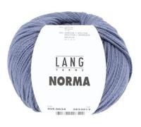 Pelote de coton à tricoter Norma - Lang Yarns(...) - 34 Bleu 34 Bleu G