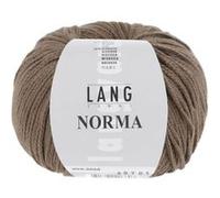 Pelote de coton à tricoter Norma - Lang Yarns(...) - 68 Marron 68 Marron G