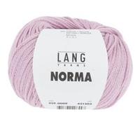 Pelote de coton à tricoter Norma - Lang Yarns(...) - 9 Rose 9 Rose