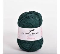 Pelote de coton à tricoter SUNNY UNI - Cheval blanc - PPSC(...) - 049 Foret vert 049 Foret vert