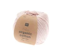 Pelote de coton Baby organic cotton - 100% BIO - Rico Design 02 Rose - 02 Rose 02 Rose
