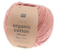 Pelote de coton Baby organic cotton - 100% BIO - Rico Design(...) - 03 Vieux Rose 03 Vieux Rose G