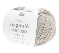 Pelote de coton Baby organic cotton - 100% BIO - Rico Design 10 Gris - 10 Gris 10 Gris