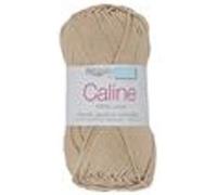 Pelote de Coton Caline - Trimits : Coton Mercerisé 100% pour des Créations Douces et Brillantes - PPSC(...) - 155 Ecru BEIGE G