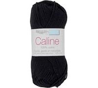 Pelote de Coton Caline - Trimits : Coton Mercerisé 100% pour des Créations Douces et Brillantes - PPSC(...) - 172 Noir NOIR G