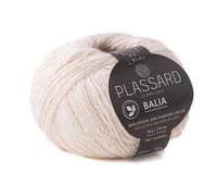 Pelote De Coton, Chanvre Et Lin À Tricoter Balia - Plassard 02 Ecru Beige