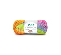 Pelote De Coton Cotton Quick Batik 100 Gr - Ppsc - Grundl - Certifié Oeko-Tex 04 Multicolore Multicolore