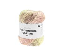 Pelote de coton Creative Chic-Unique Cotton DK 100g de : L'alliance parfaite de la créativité et de la légèreté(...) - 01 Pastel
