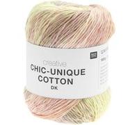 Pelote de coton Creative Chic-Unique Cotton DK 100g de : L'alliance parfaite de la créativité et de la légèreté(...) - 01 Pastel