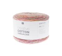 Pelote de coton Creative Cotton Camouflage - 200GR -(...) - 003 Rose - Tropical Sundown