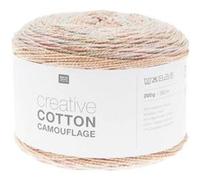Pelote de coton Creative Cotton Camouflage - 200GR - Rico Design(...) - 001 Multicolore - Dusty Sunrise 001 Multicolore - Dusty Sunrise G