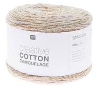 Pelote de coton Creative Cotton Camouflage - 200GR -(...) - 004 Ecru - Sandy Beach