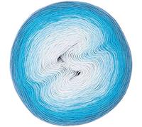 Pelote de coton CREATIVE COTTON DEGRADE LUCKY 8 -(...) - 18 Bleu Aqua