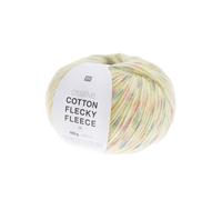 Pelote de coton Creative Cotton Flecky Fleece dk -(...) - Jaune (008 - VANILLA)