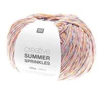 Pelote de coton Creative Summer Sprinkles - 100Gr - Rico Design(...) - 001 Multicolore Pastel 001 Multicolore Pastel G