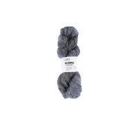 Pelote de coton et cupro (soie végane) à tricoter SIEMPRE -(...) - 5 Bleu