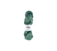 Pelote de coton et cupro (soie végane) à tricoter SIEMPRE -(...) - 74 Vert