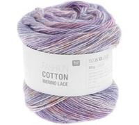 Pelote de Coton et de laine Fashion Cotton Merino Lace - Rico Design(...) - 07 Lilas 07 Lilas