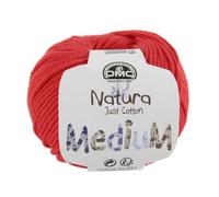 DMC - Natura Médium - Pelote de fil à tricoter et à crocheter | 100% coton - Idéal pour les vêtements | 50 g - 75 m | 27 coloris