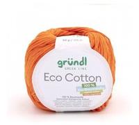 Pelote de coton organique ECO COTTON - Gründl(...) - 14 Orange 14 Orange G