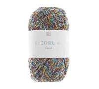 Rico Design Pelote de Coton RICORUMI Lame DK 10 GR Color : 04 Multicolor