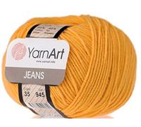 Pelote de fil 55 % coton 45 % acrylique pour jeans 400 g 35