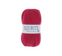 Pelote de fil à tricoter Azurite fuchsia