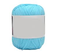 Pelote de fil à tricoter en coton pour pull, écharpe, artisanat, pelote pour crochet, tricot, accessoires artisanaux, 200 m