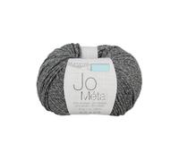 Pelote de fil à tricoter Jo métal gris 04
