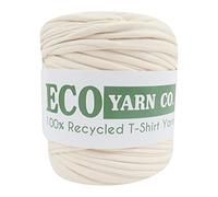 Pelote de fil en jersey de coton recyclé Taupe clair 120 m (700 g)