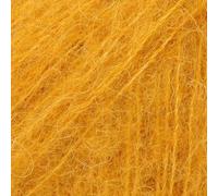 Pelote de fil en soie et alpaga superfine, gouttes de soie d'alpaga brossée, légère et chaude, 470 g par pelote 19 Curry