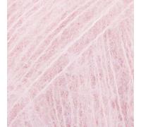 Pelote de fil en soie et alpaga superfine, gouttes de soie d'alpaga brossée, légère et chaude, 470 g par pelote 12 Powder Pink