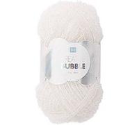 Rico Design - Pelote de fil Creative Bubble - pour éponge créative - 001 Blanc